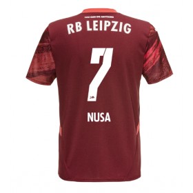 RB Leipzig Antonio Nusa #7 Borte skjorte 2024-25 Kortermet